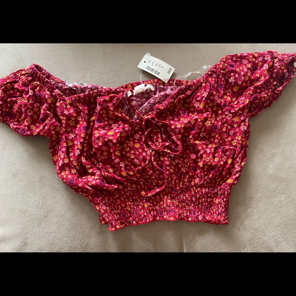 Floral Crop Top